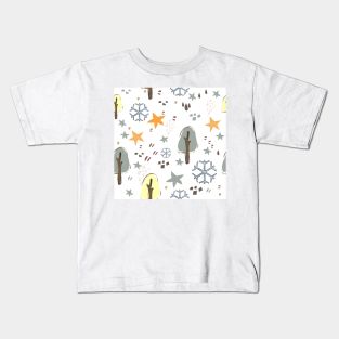 Winter Trees Kids T-Shirt